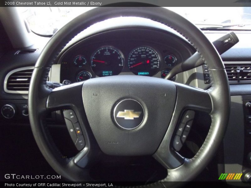 Gold Mist Metallic / Ebony 2008 Chevrolet Tahoe LS