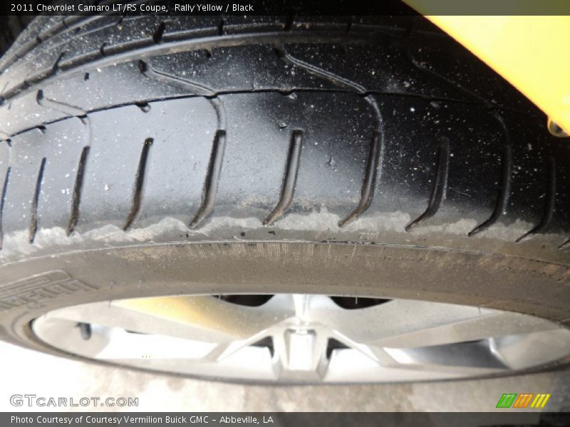 Rally Yellow / Black 2011 Chevrolet Camaro LT/RS Coupe