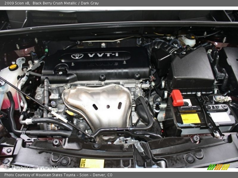 Black Berry Crush Metallic / Dark Gray 2009 Scion xB