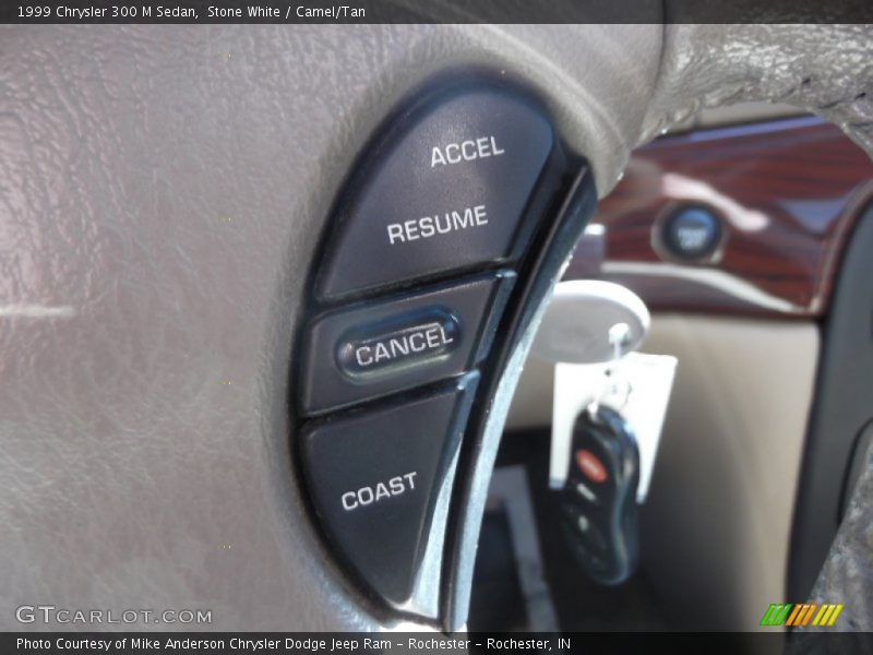 Stone White / Camel/Tan 1999 Chrysler 300 M Sedan
