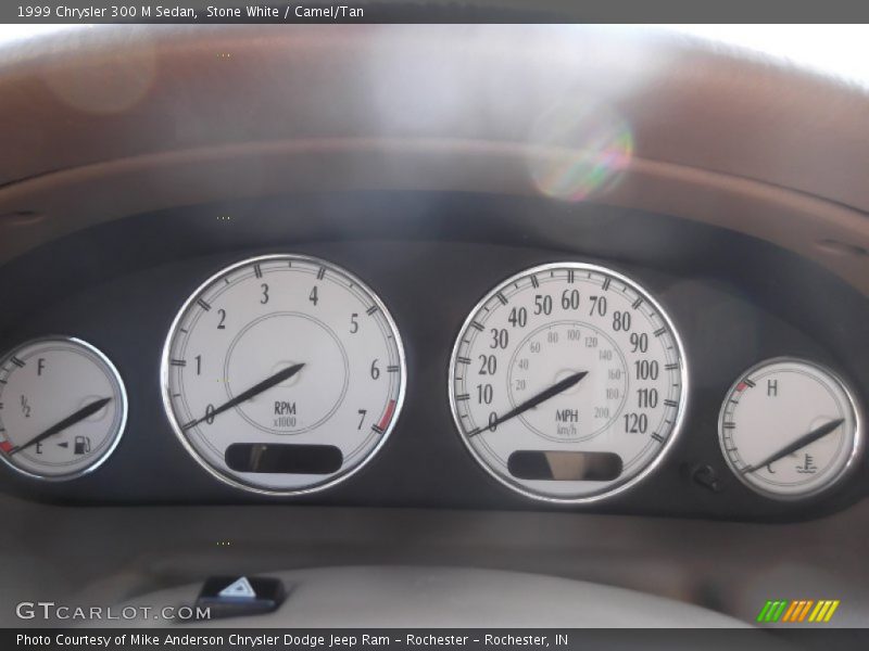 Stone White / Camel/Tan 1999 Chrysler 300 M Sedan