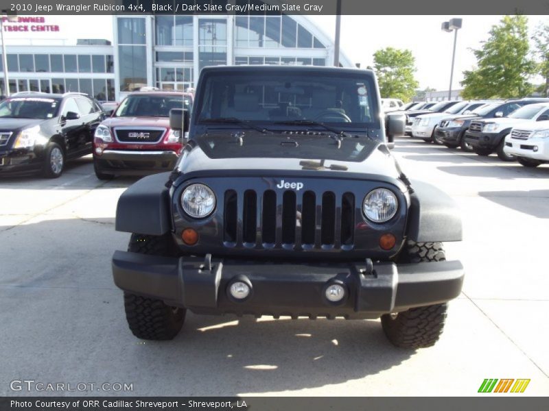 Black / Dark Slate Gray/Medium Slate Gray 2010 Jeep Wrangler Rubicon 4x4