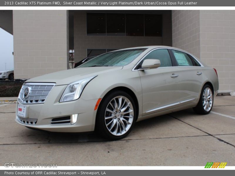 Silver Coast Metallic / Very Light Platinum/Dark Urban/Cocoa Opus Full Leather 2013 Cadillac XTS Platinum FWD