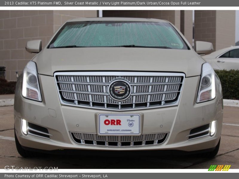 Silver Coast Metallic / Very Light Platinum/Dark Urban/Cocoa Opus Full Leather 2013 Cadillac XTS Platinum FWD