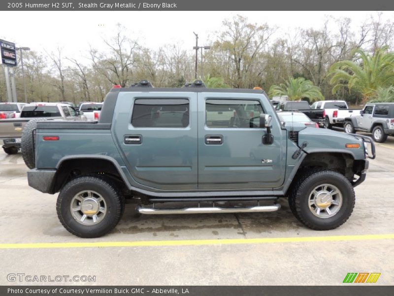 Stealth Gray Metallic / Ebony Black 2005 Hummer H2 SUT