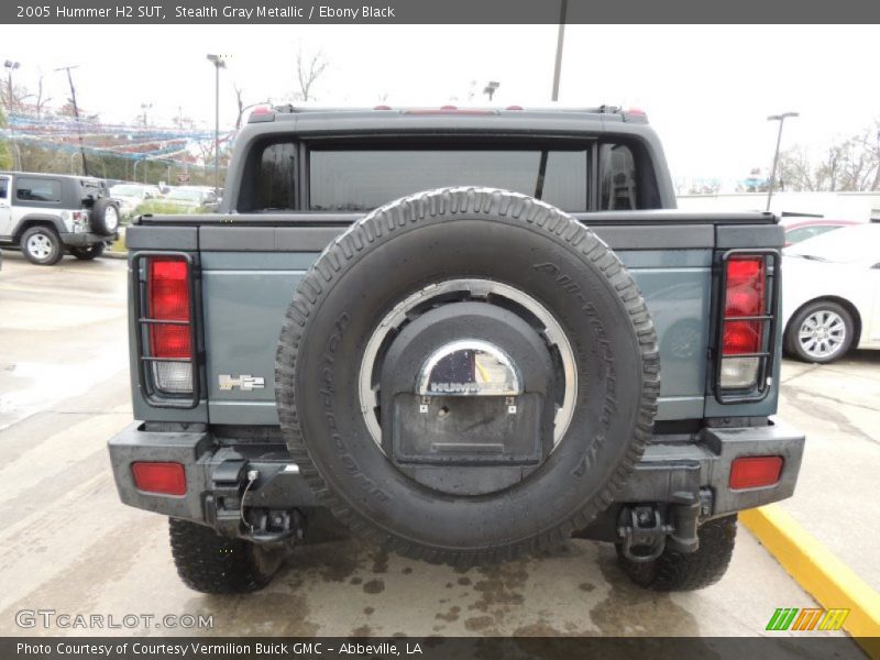 Stealth Gray Metallic / Ebony Black 2005 Hummer H2 SUT