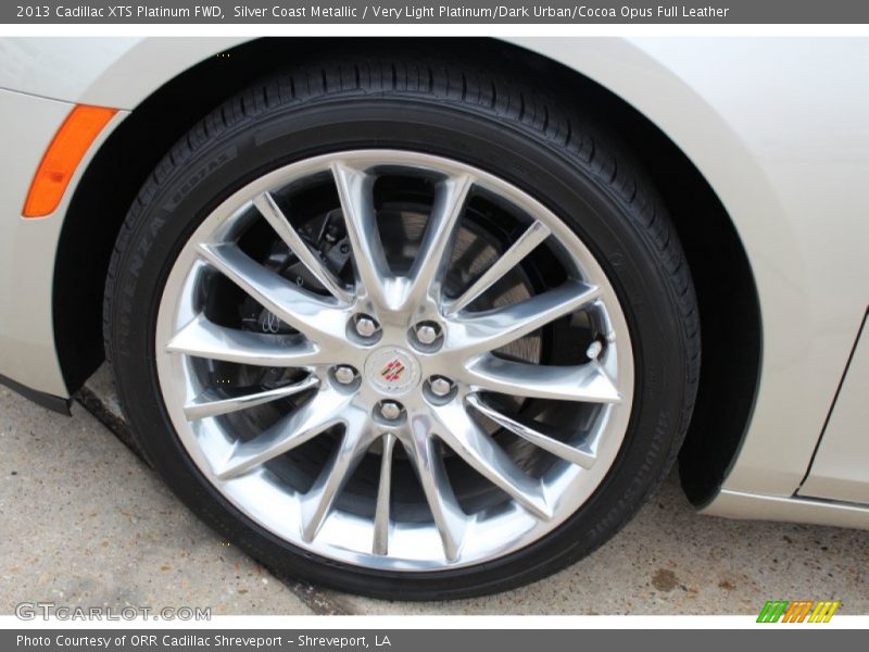 Silver Coast Metallic / Very Light Platinum/Dark Urban/Cocoa Opus Full Leather 2013 Cadillac XTS Platinum FWD
