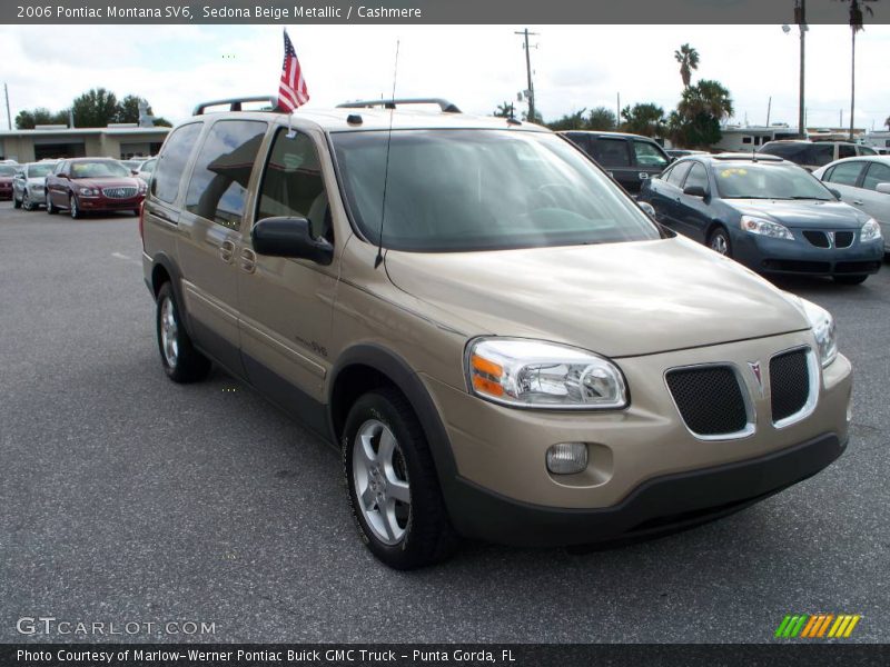 Sedona Beige Metallic / Cashmere 2006 Pontiac Montana SV6