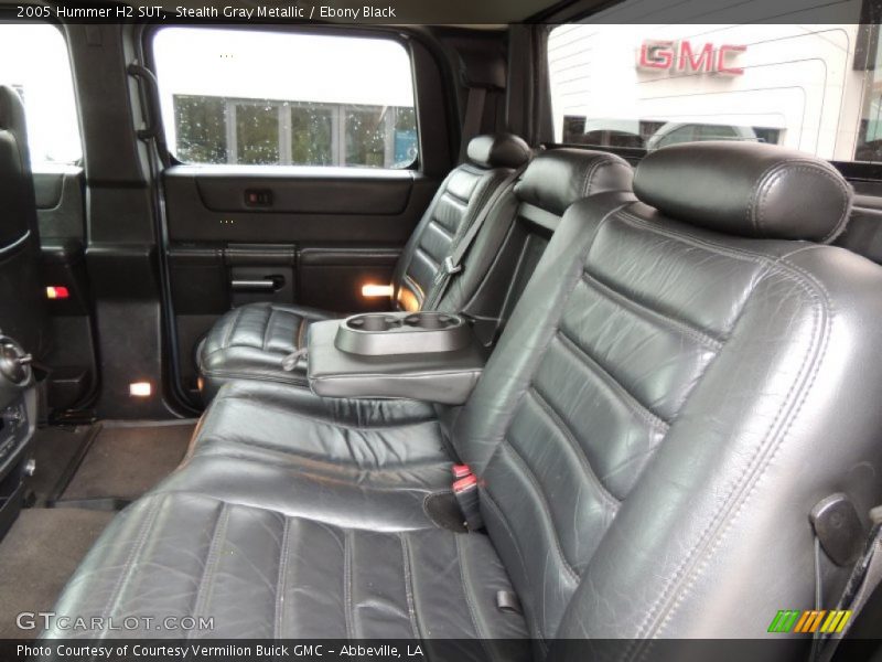 Stealth Gray Metallic / Ebony Black 2005 Hummer H2 SUT