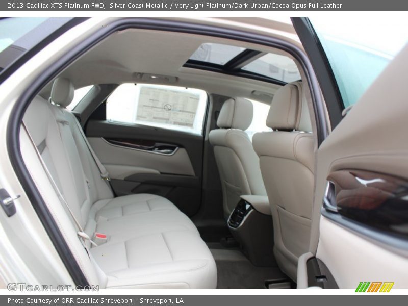 Silver Coast Metallic / Very Light Platinum/Dark Urban/Cocoa Opus Full Leather 2013 Cadillac XTS Platinum FWD