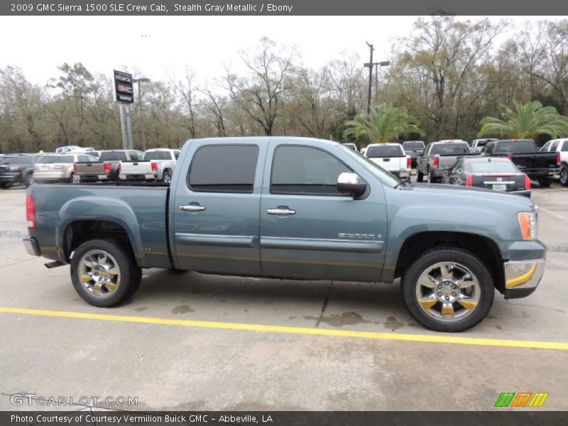  2009 Sierra 1500 SLE Crew Cab Stealth Gray Metallic