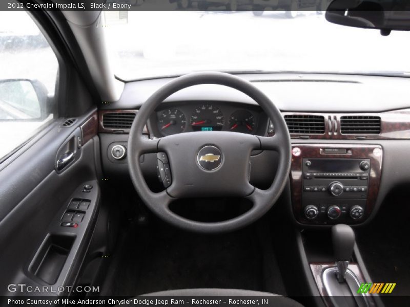 Black / Ebony 2012 Chevrolet Impala LS