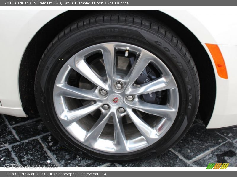 White Diamond Tricoat / Shale/Cocoa 2013 Cadillac XTS Premium FWD