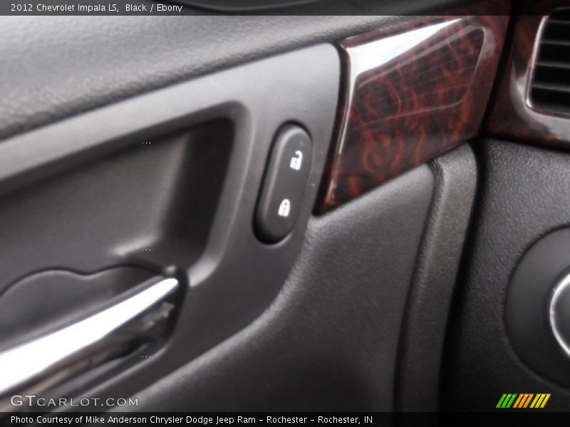 Black / Ebony 2012 Chevrolet Impala LS