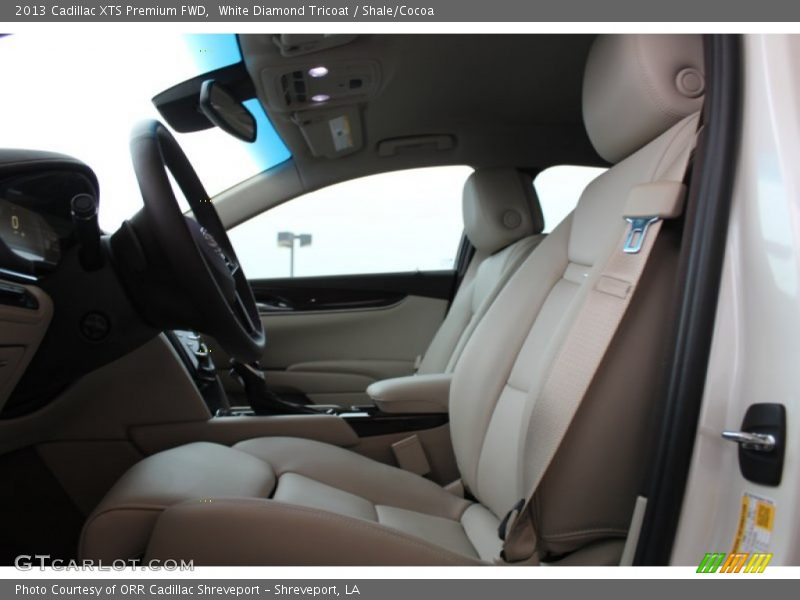 White Diamond Tricoat / Shale/Cocoa 2013 Cadillac XTS Premium FWD