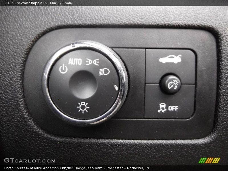 Black / Ebony 2012 Chevrolet Impala LS
