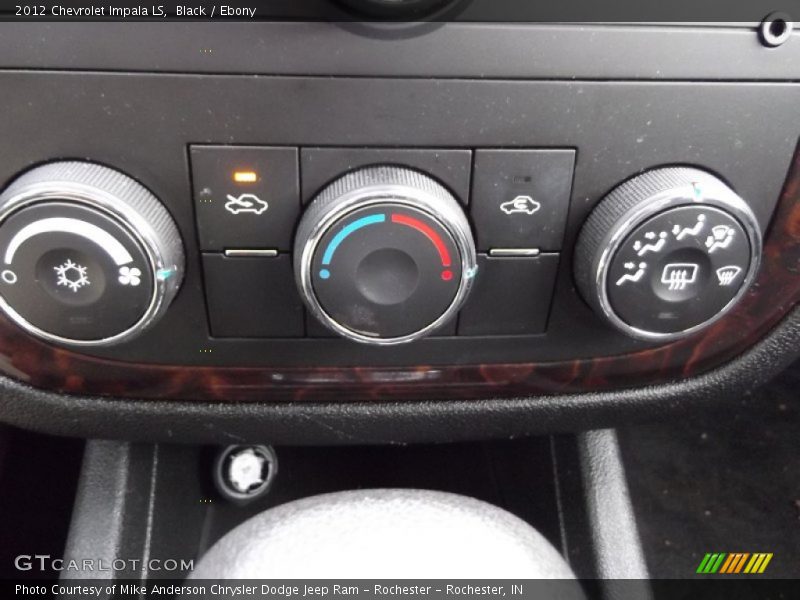 Black / Ebony 2012 Chevrolet Impala LS
