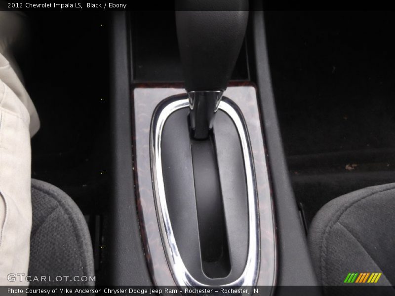 Black / Ebony 2012 Chevrolet Impala LS
