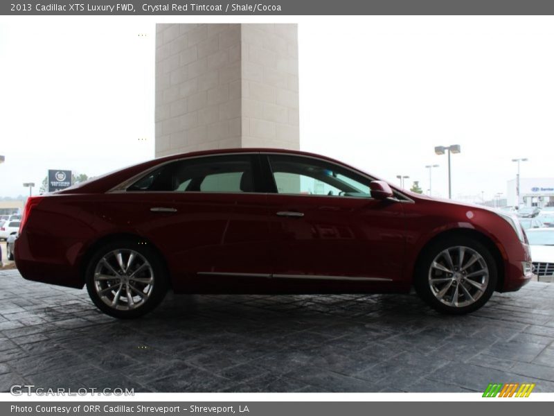 Crystal Red Tintcoat / Shale/Cocoa 2013 Cadillac XTS Luxury FWD