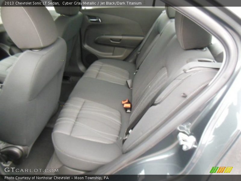 Cyber Gray Metallic / Jet Black/Dark Titanium 2013 Chevrolet Sonic LT Sedan