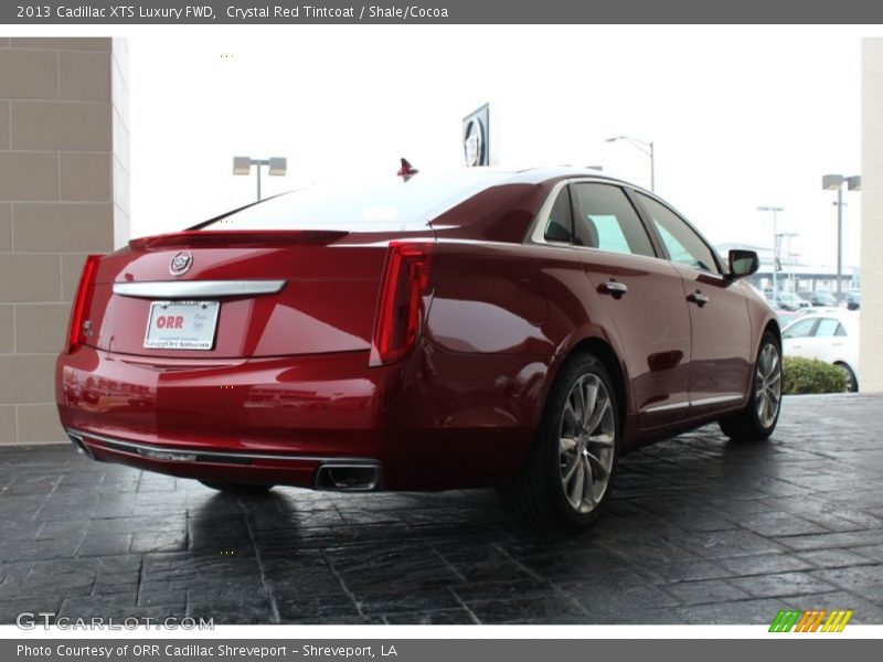 Crystal Red Tintcoat / Shale/Cocoa 2013 Cadillac XTS Luxury FWD