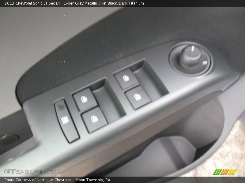 Cyber Gray Metallic / Jet Black/Dark Titanium 2013 Chevrolet Sonic LT Sedan