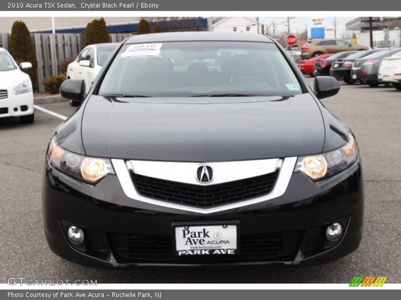 Crystal Black Pearl / Ebony 2010 Acura TSX Sedan