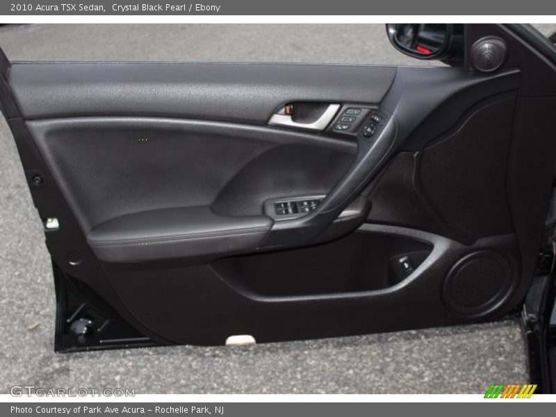 Crystal Black Pearl / Ebony 2010 Acura TSX Sedan