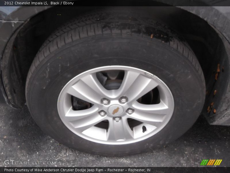 Black / Ebony 2012 Chevrolet Impala LS
