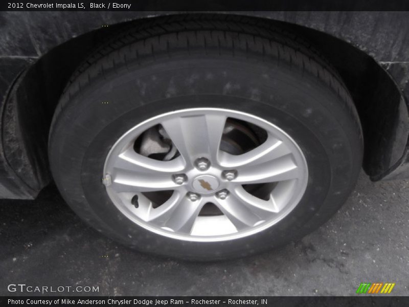 Black / Ebony 2012 Chevrolet Impala LS