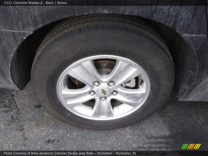 Black / Ebony 2012 Chevrolet Impala LS