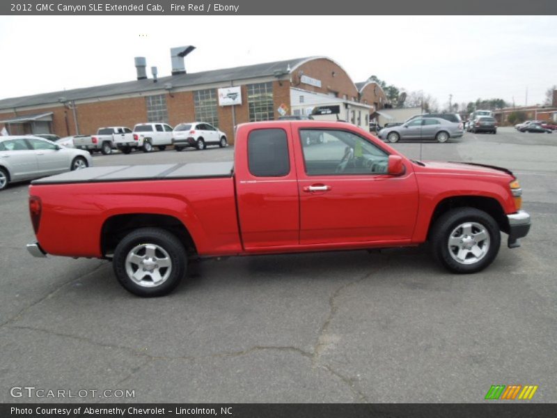 Fire Red / Ebony 2012 GMC Canyon SLE Extended Cab