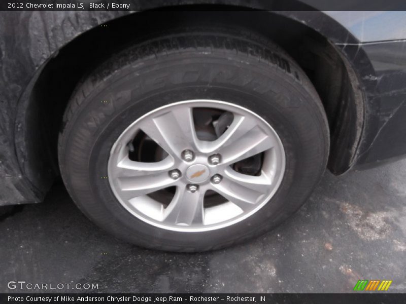 Black / Ebony 2012 Chevrolet Impala LS