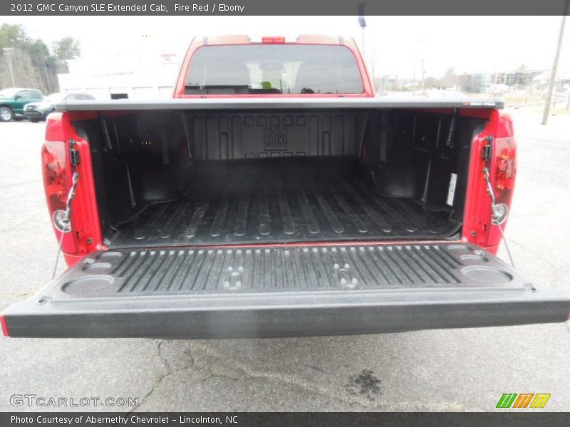 Fire Red / Ebony 2012 GMC Canyon SLE Extended Cab