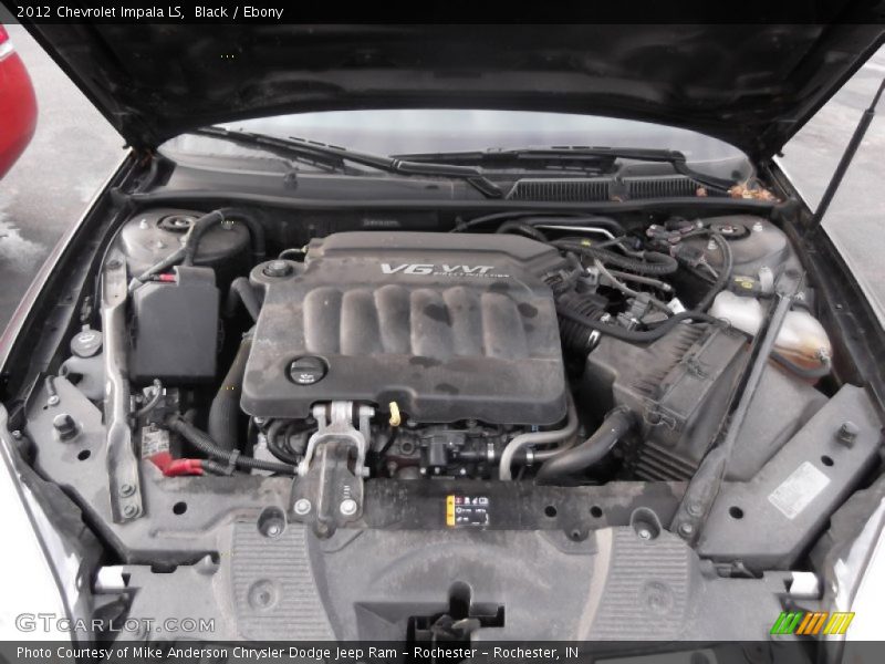 Black / Ebony 2012 Chevrolet Impala LS