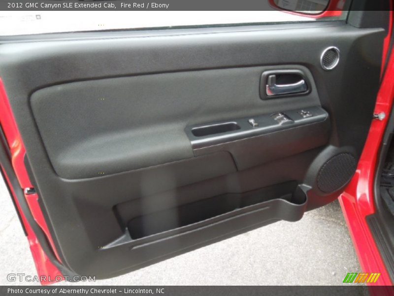 Door Panel of 2012 Canyon SLE Extended Cab