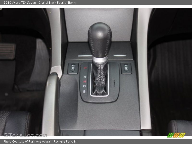 Crystal Black Pearl / Ebony 2010 Acura TSX Sedan
