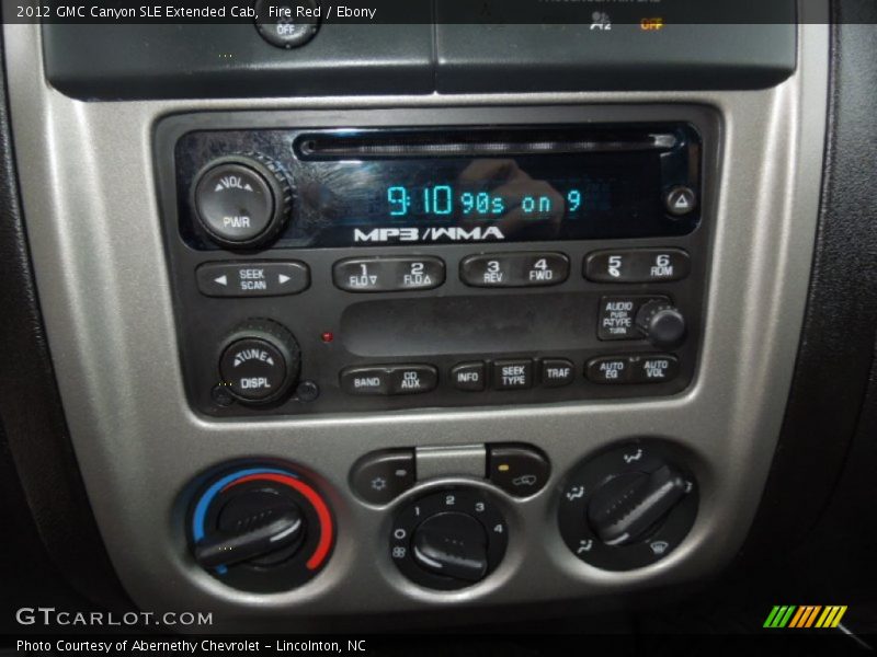 Fire Red / Ebony 2012 GMC Canyon SLE Extended Cab
