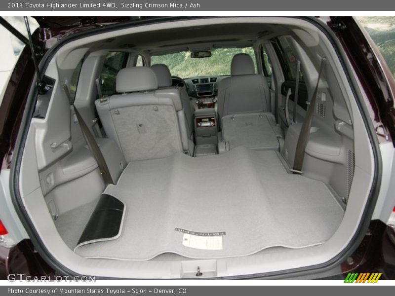 Sizzling Crimson Mica / Ash 2013 Toyota Highlander Limited 4WD