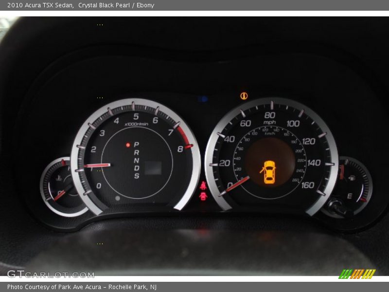 Crystal Black Pearl / Ebony 2010 Acura TSX Sedan