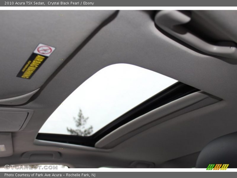 Crystal Black Pearl / Ebony 2010 Acura TSX Sedan