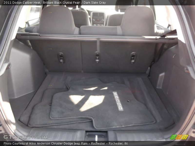 Brilliant Black Crystal Pearl / Dark Slate Gray 2011 Dodge Caliber Heat