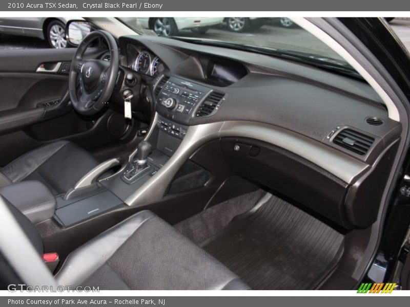 Crystal Black Pearl / Ebony 2010 Acura TSX Sedan