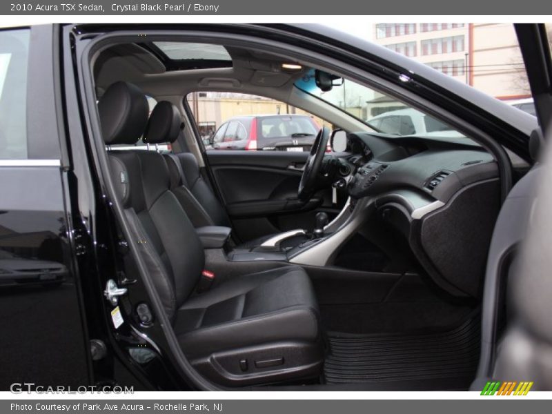 Crystal Black Pearl / Ebony 2010 Acura TSX Sedan