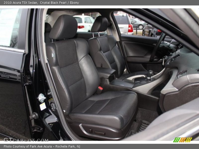 Crystal Black Pearl / Ebony 2010 Acura TSX Sedan
