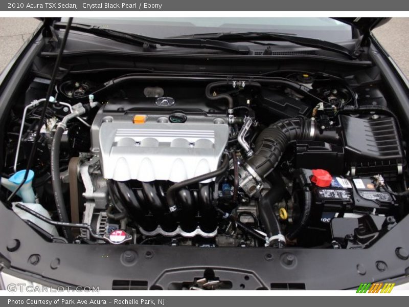Crystal Black Pearl / Ebony 2010 Acura TSX Sedan