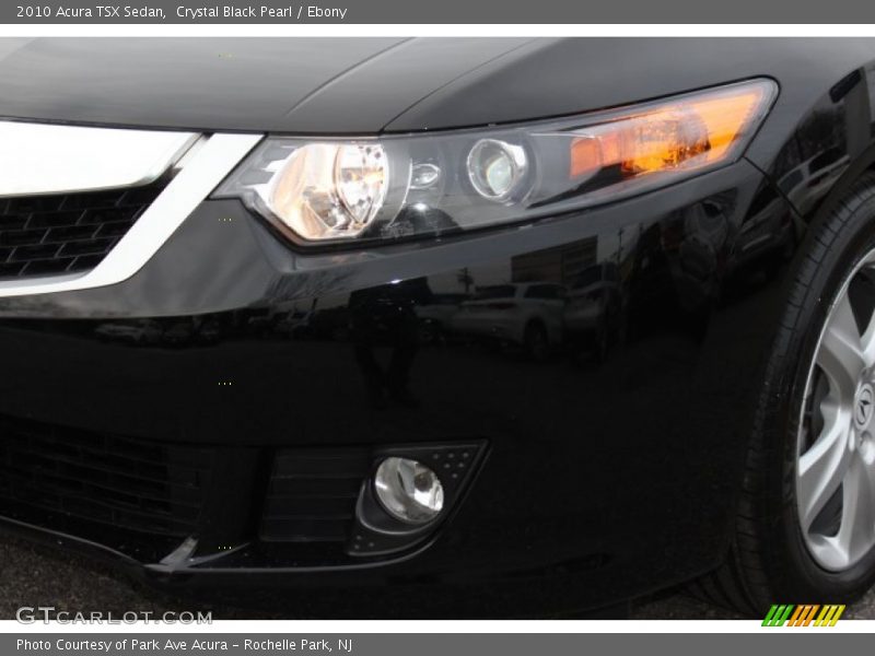 Crystal Black Pearl / Ebony 2010 Acura TSX Sedan