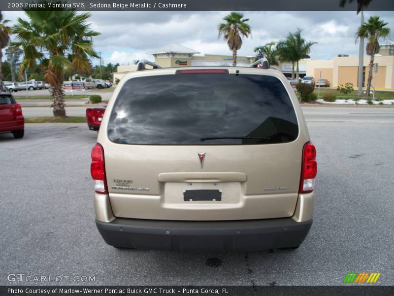Sedona Beige Metallic / Cashmere 2006 Pontiac Montana SV6