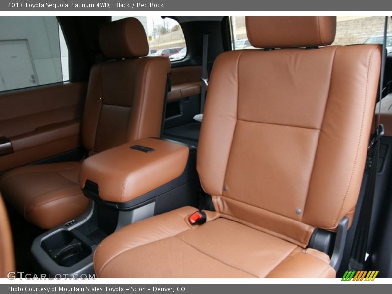 Black / Red Rock 2013 Toyota Sequoia Platinum 4WD