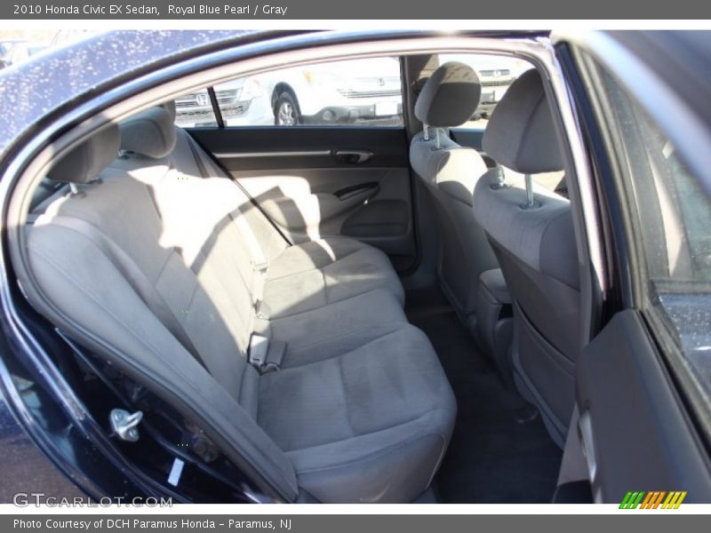 Royal Blue Pearl / Gray 2010 Honda Civic EX Sedan